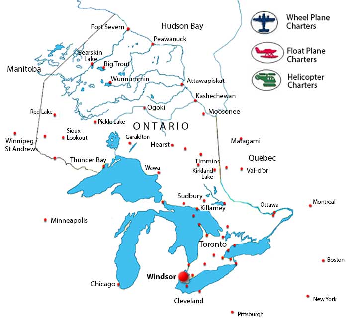 Barrie Charter Flights